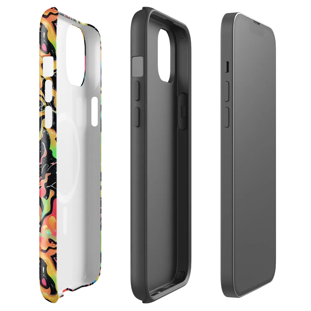 Candy Inferno on MagSafe Tough Case for iPhone® — Front