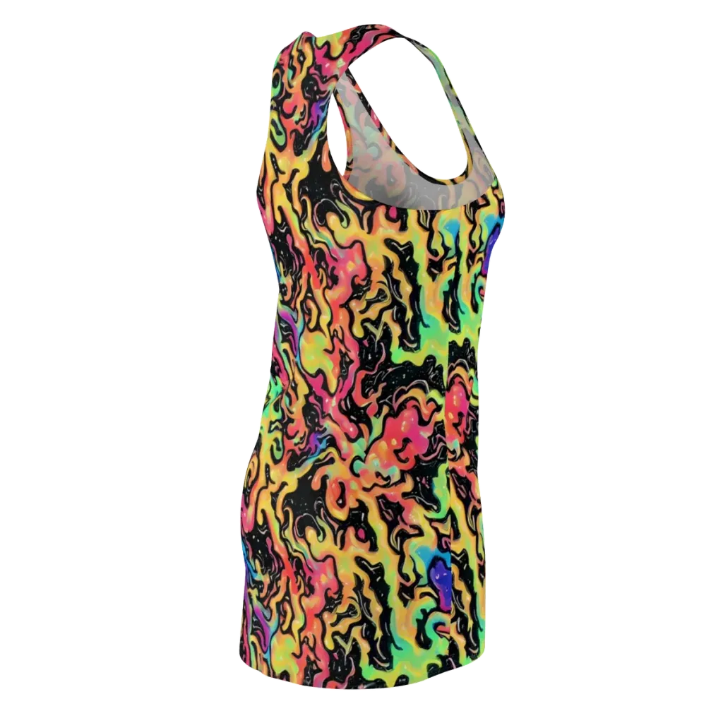 Candy Inferno on Racerback Dress — Back Side
