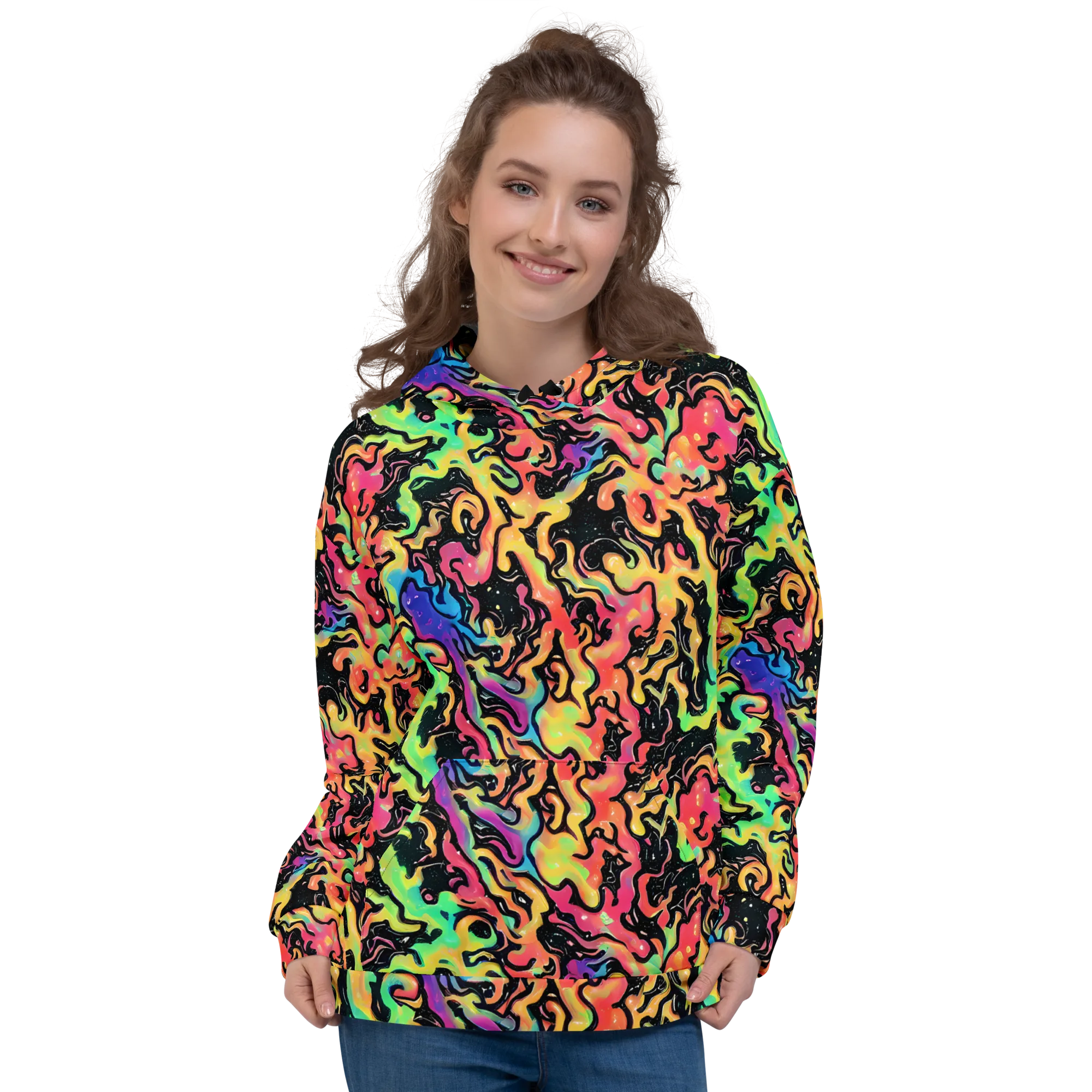 Candy Inferno on Hoodie — Front