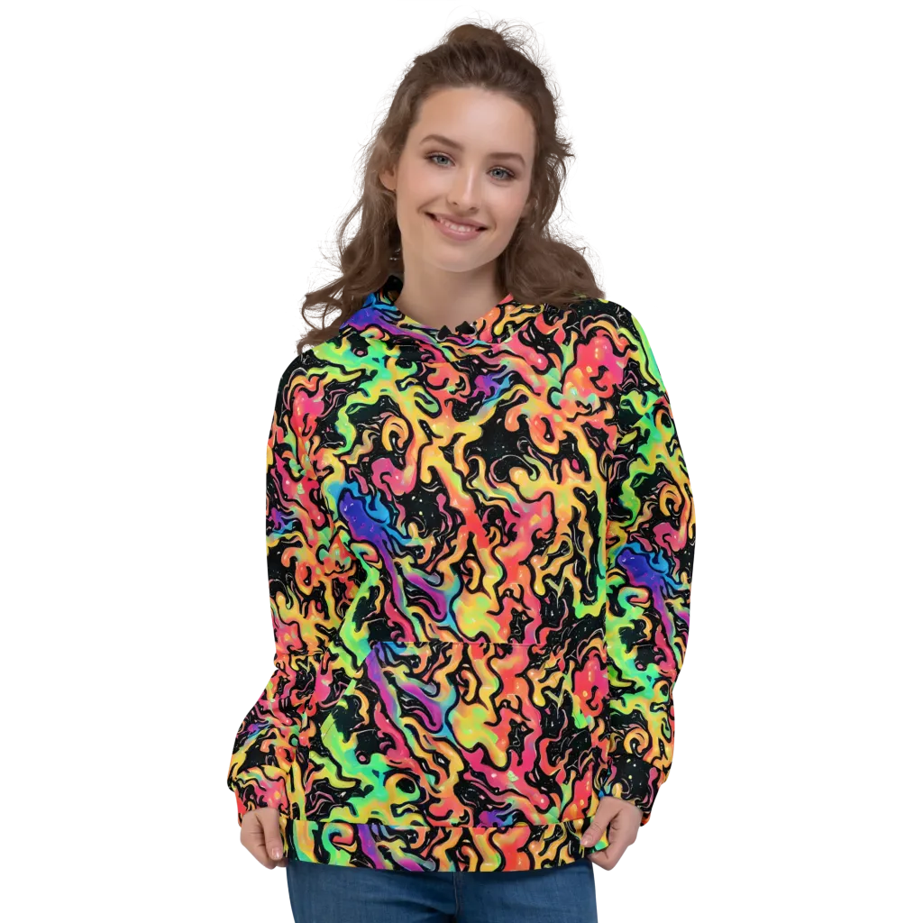 Candy Inferno on Hoodie — Front