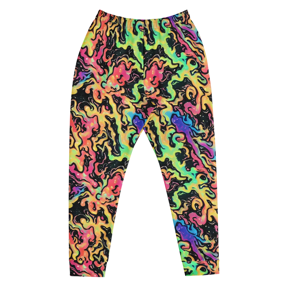 Candy Inferno on Men's Joggers — Front