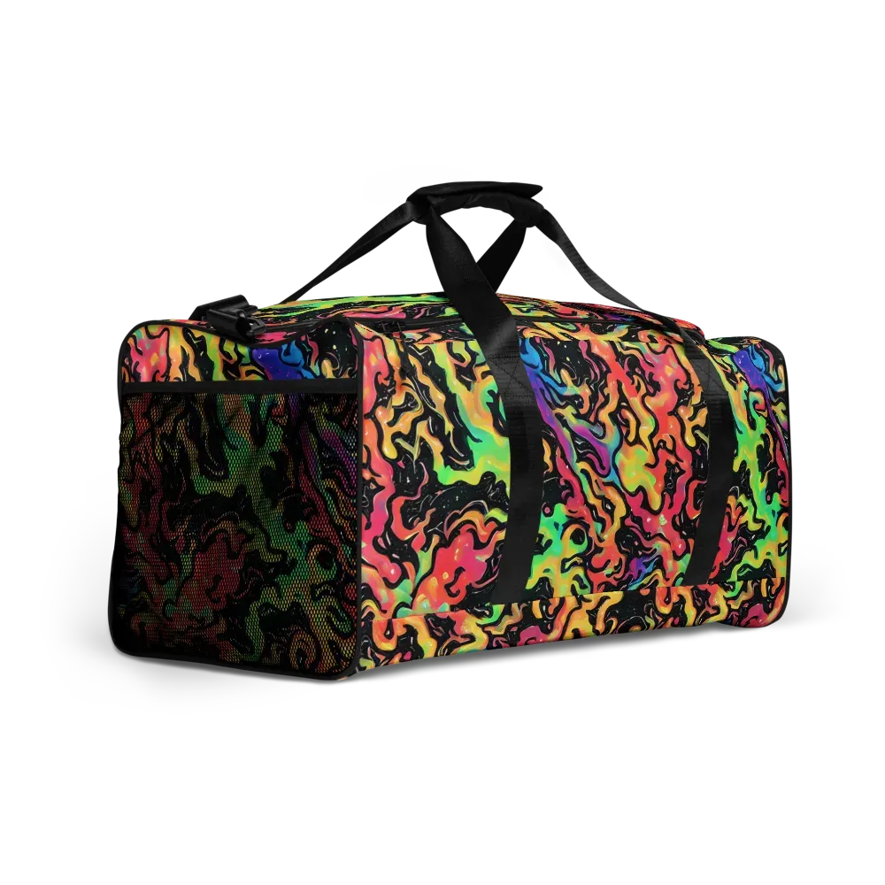 Candy Inferno on Duffle Bag — Right Front