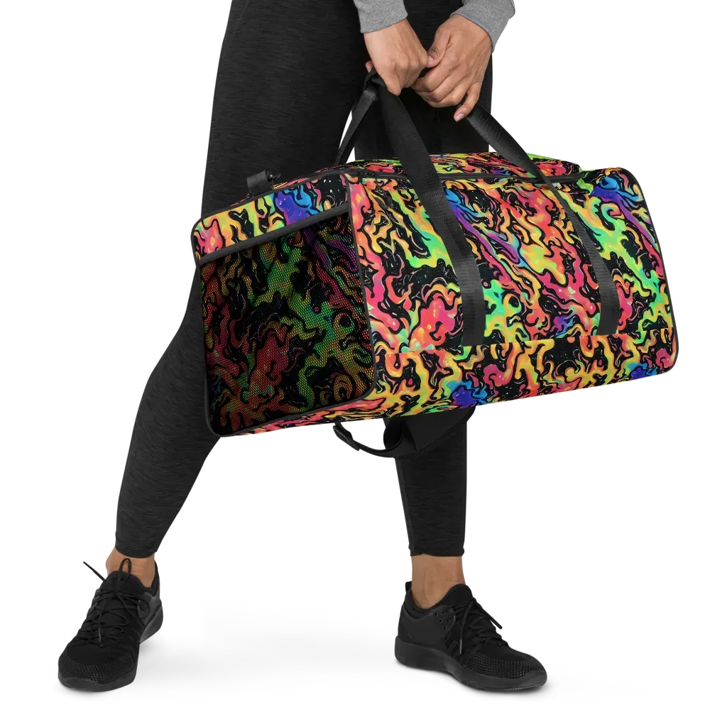 Candy Inferno on Duffle Bag — Right Front
