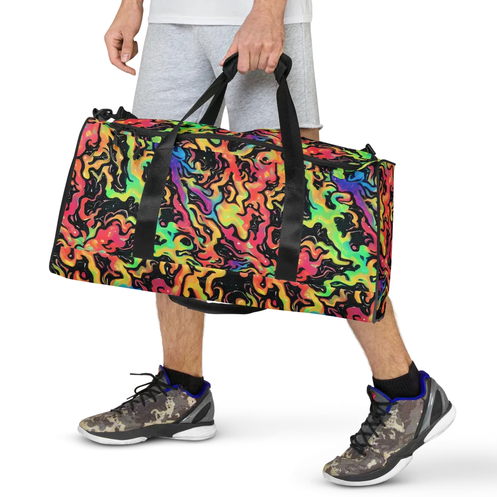 Candy Inferno on Duffle Bag — Front