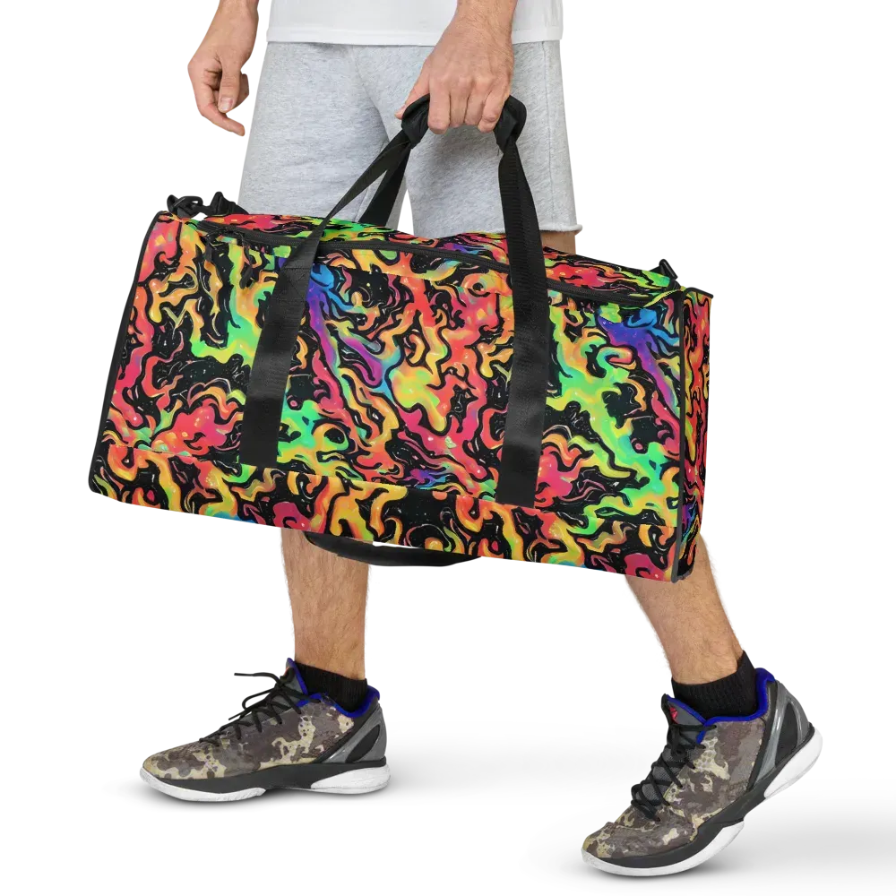 Candy Inferno on Duffle Bag — Front