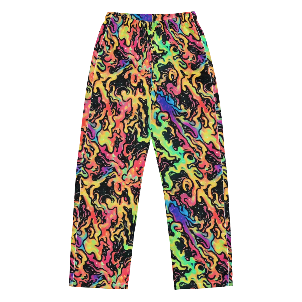 Candy Inferno on Women's Pajama Pants — Front