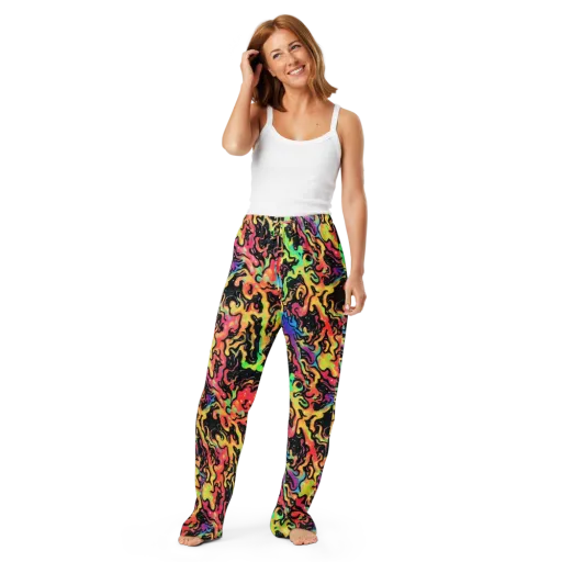 Candy Inferno on a Women's Pajama Pants