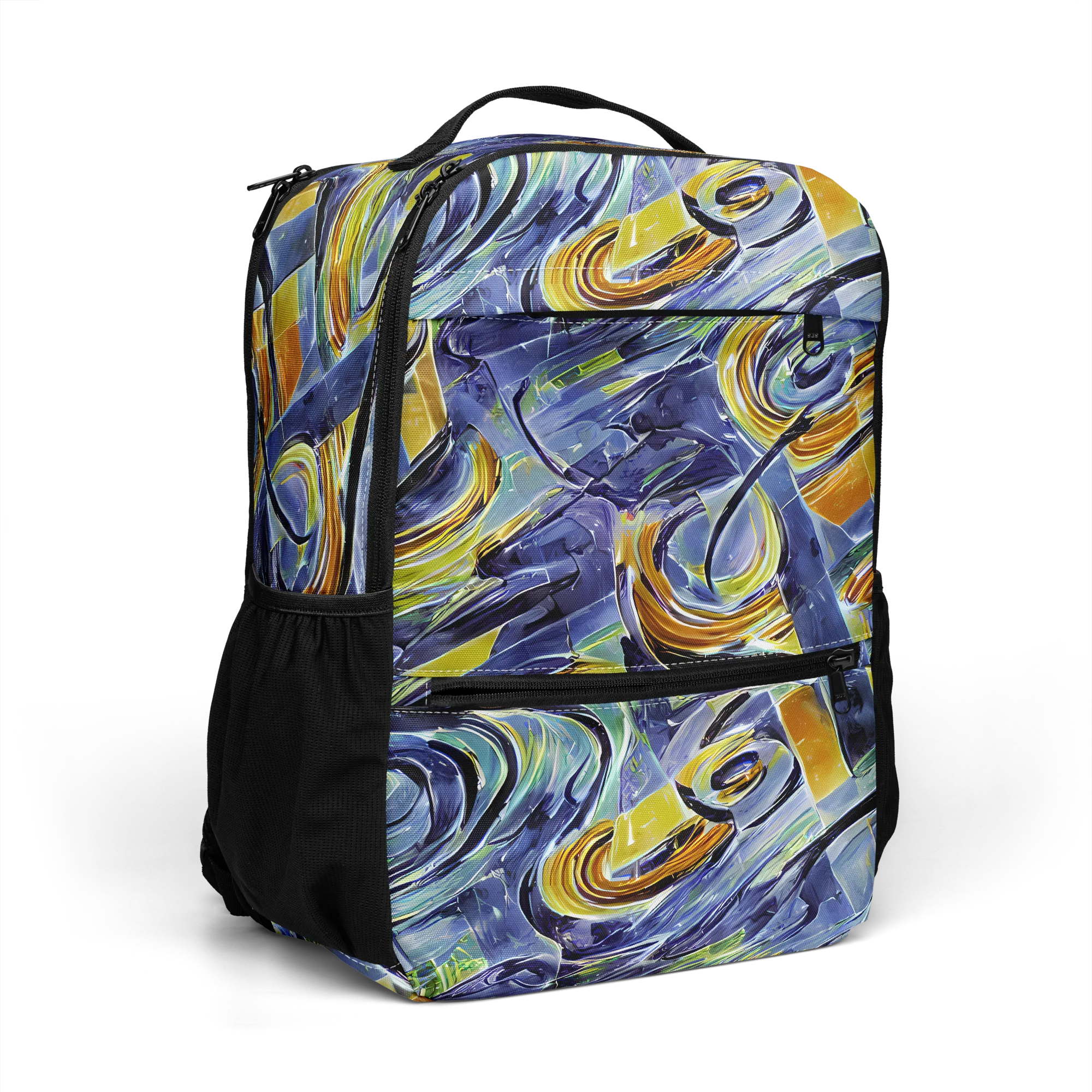 Blue Mercury on Utility Backpack — Right Front