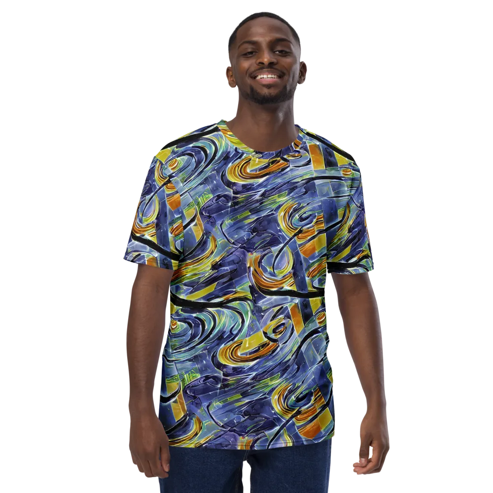 Blue Mercury on Men's Crew Neck T-Shirt — Front
