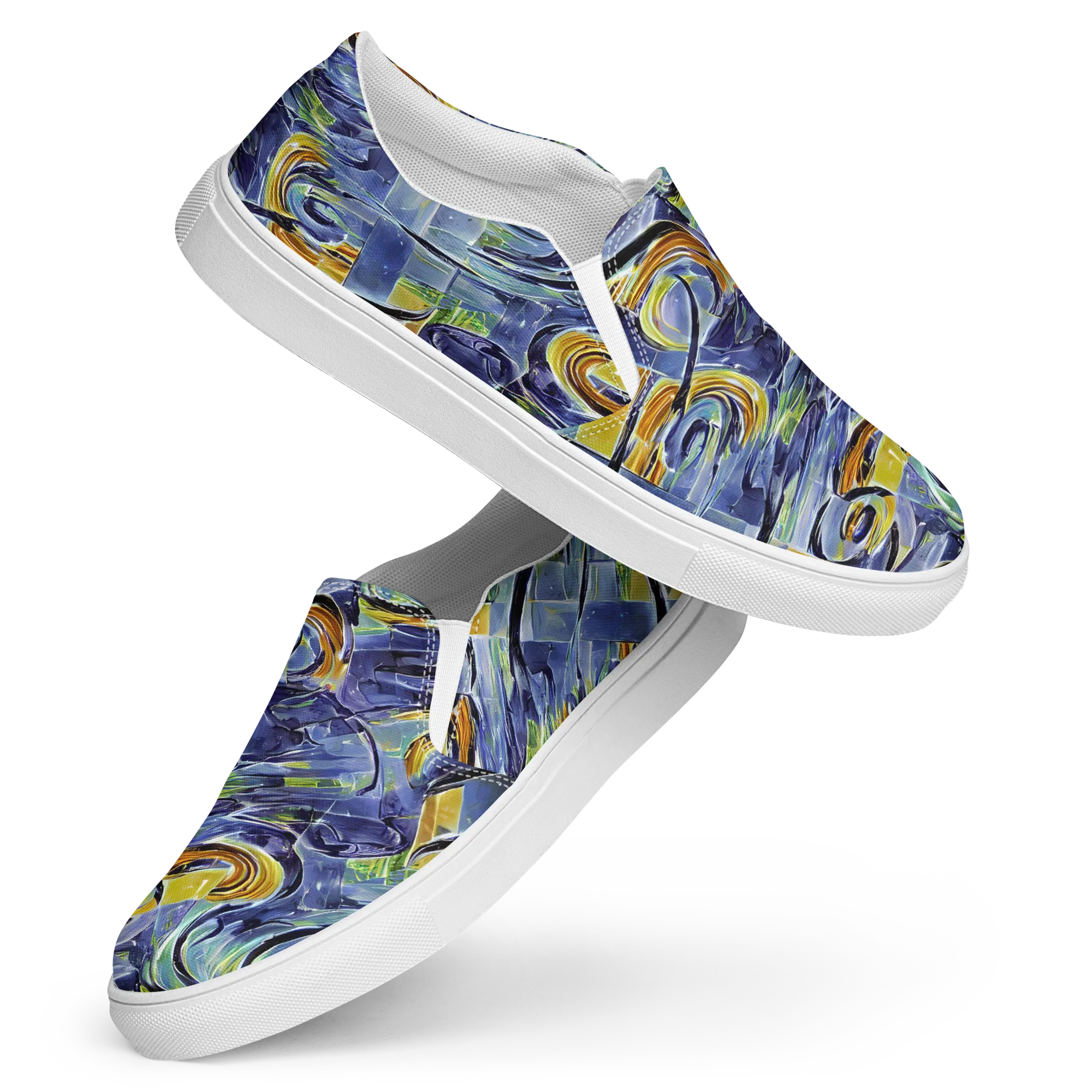 Blue Mercury on Women's Slip-On Canvas Shoes — Front
