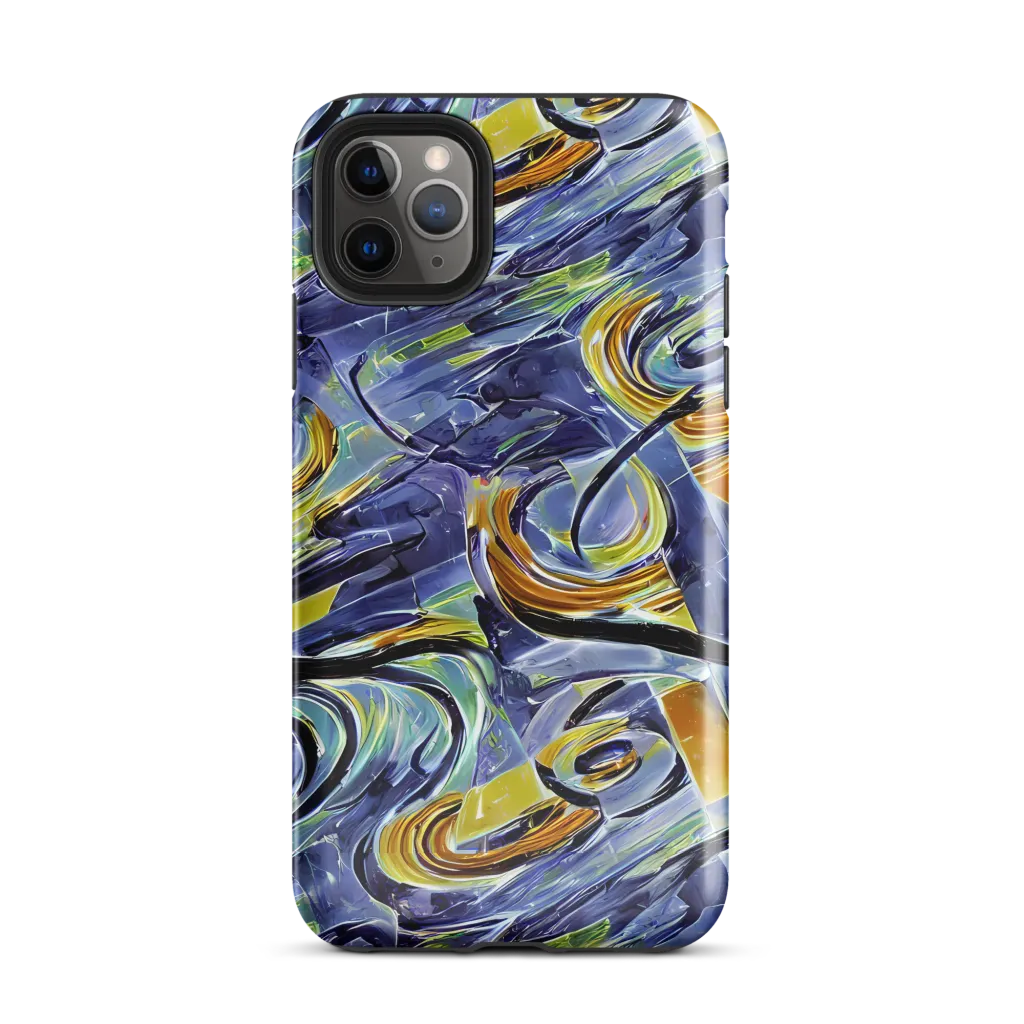 Blue Mercury on Tough Case for iPhone® — Front