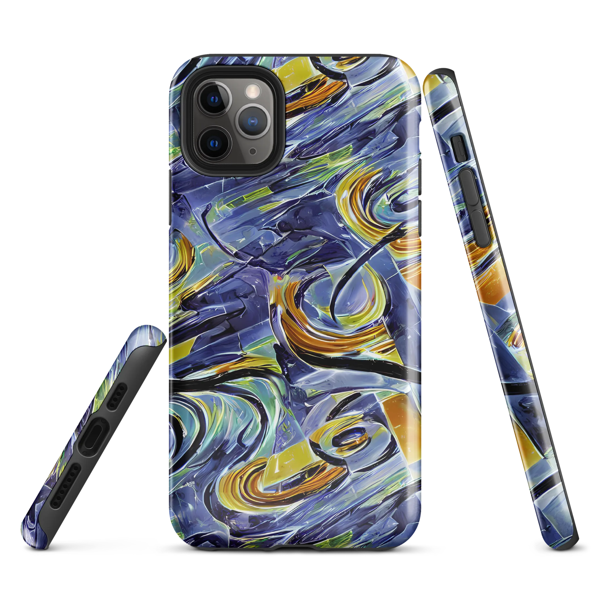 Blue Mercury on Tough Case for iPhone® — Front