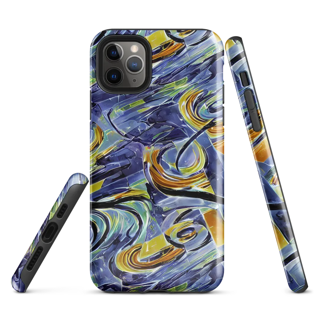 Blue Mercury on Tough Case for iPhone® — Front
