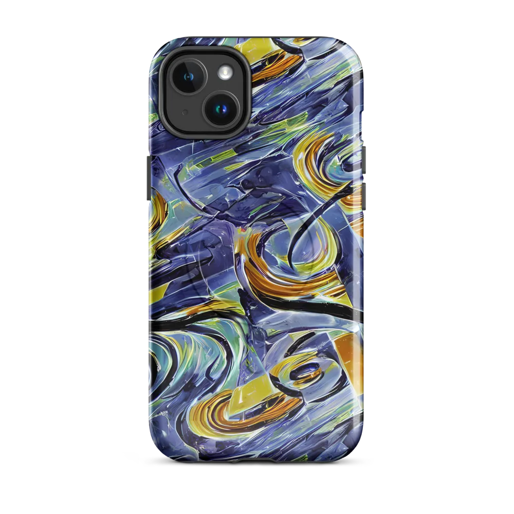 Blue Mercury on MagSafe Tough Case for iPhone® — Front