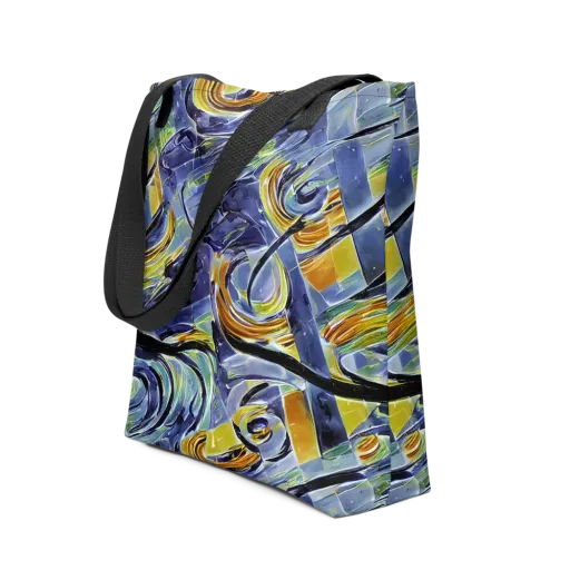 Blue Mercury on a Tote Bag