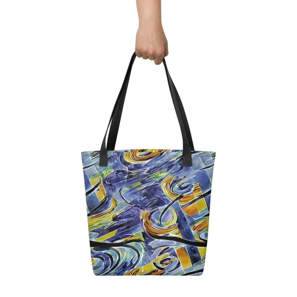 Blue Mercury on Tote Bag — Front