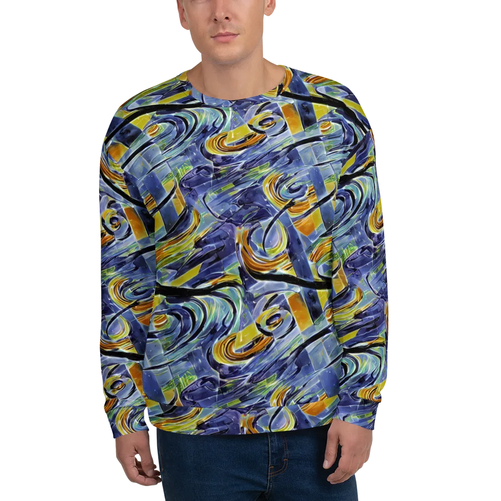 Blue Mercury on Sweatshirt — Front