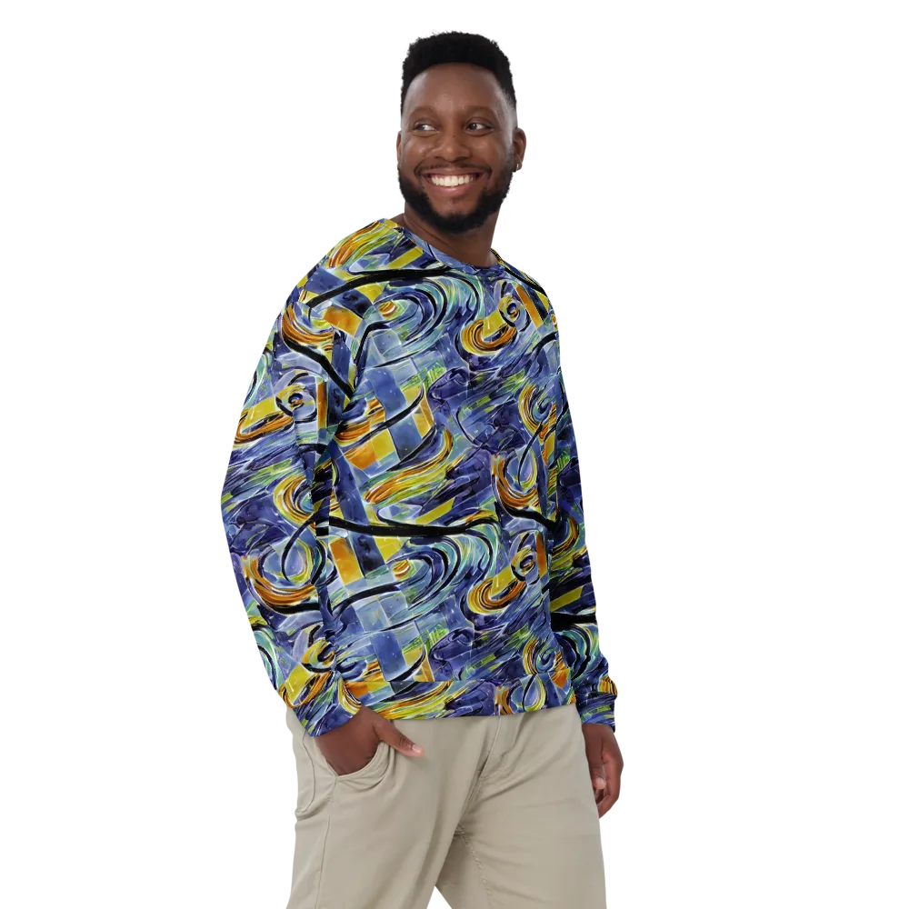 Blue Mercury on Sweatshirt — Front