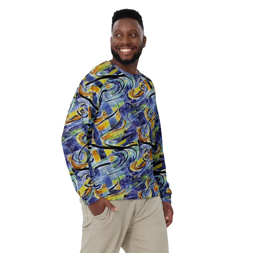Blue Mercury on Sweatshirt — Front