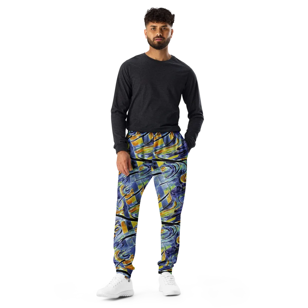 Blue Mercury on Men's Joggers — Front