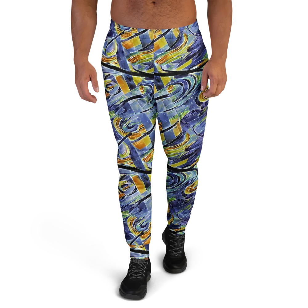 Blue Mercury on Men's Joggers — Front