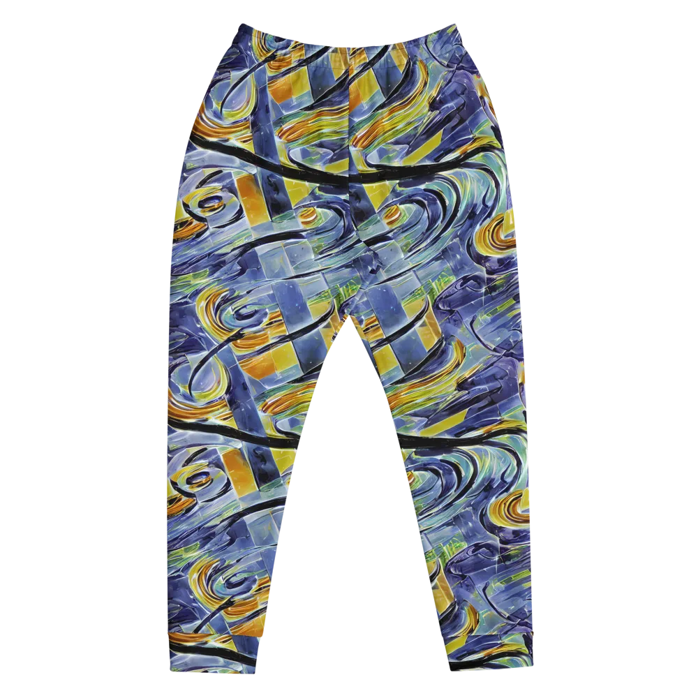 Blue Mercury on Men's Joggers — Front