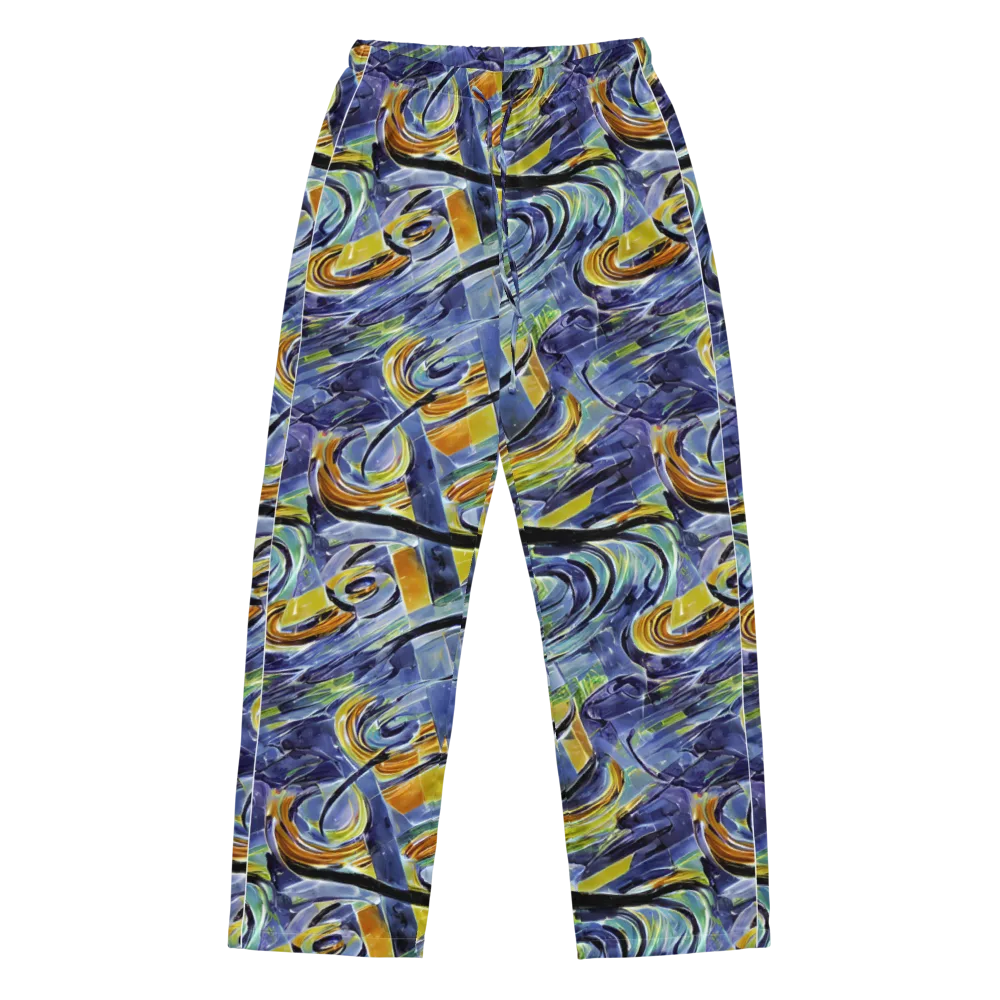 Blue Mercury on Women's Pajama Pants — Front