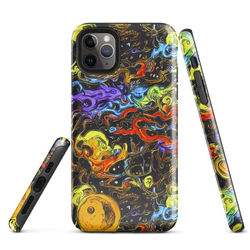 Ultraviolet Ocean on a Tough Case for iPhone®