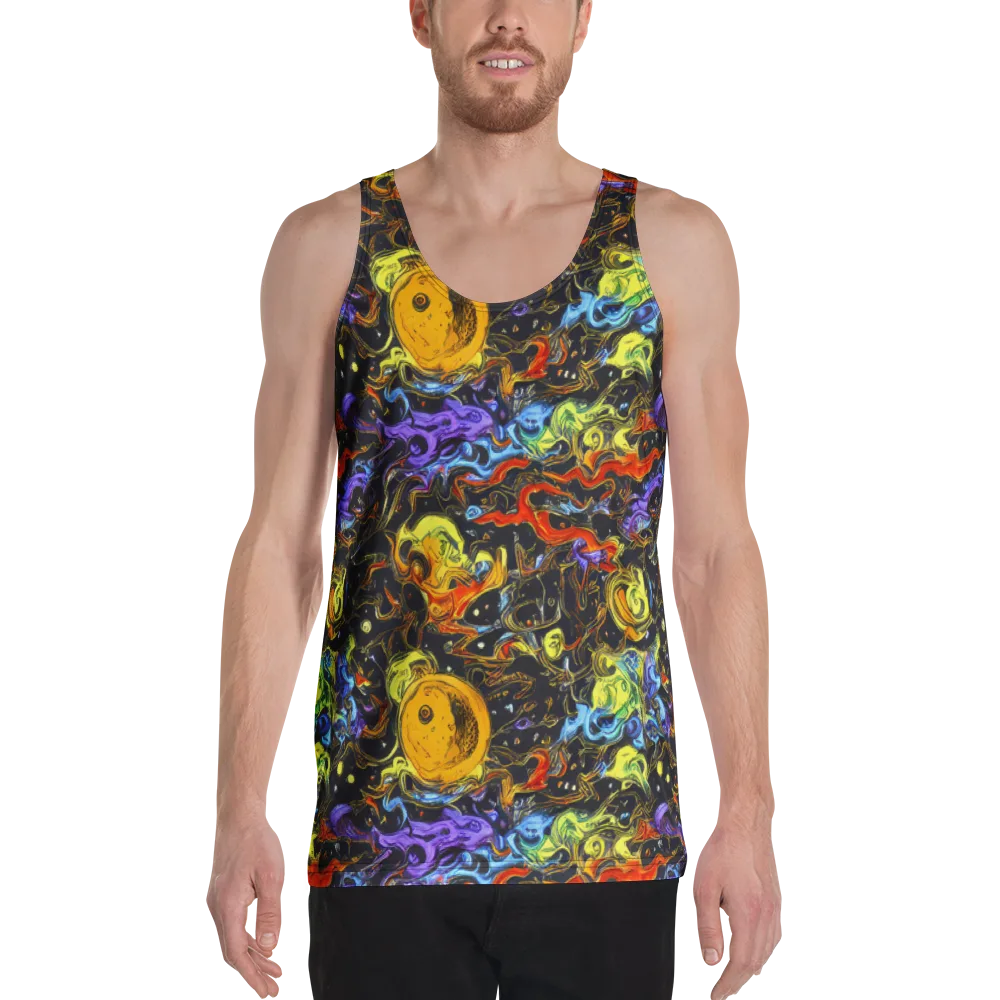 Ultraviolet Ocean on Men's Tank Top — Front