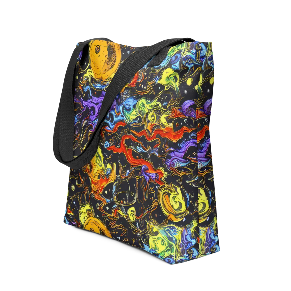 Ultraviolet Ocean on Tote Bag — Front