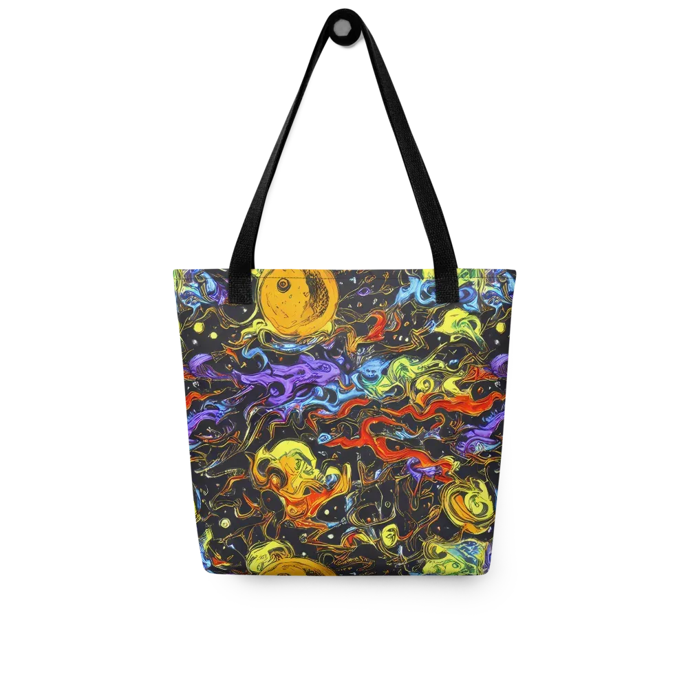Ultraviolet Ocean on Tote Bag — Front