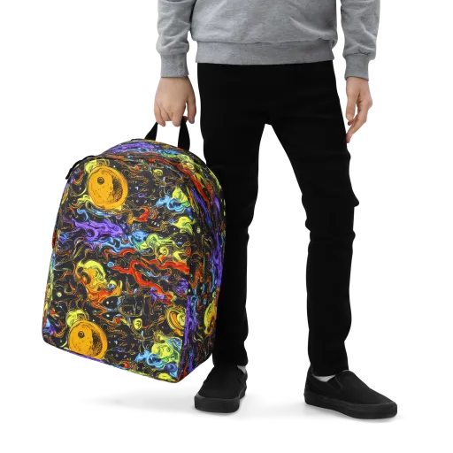 Ultraviolet Ocean on a Minimalist Backpack