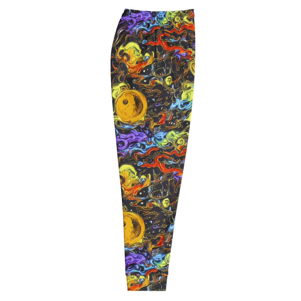 Ultraviolet Ocean on Men's Joggers — Right