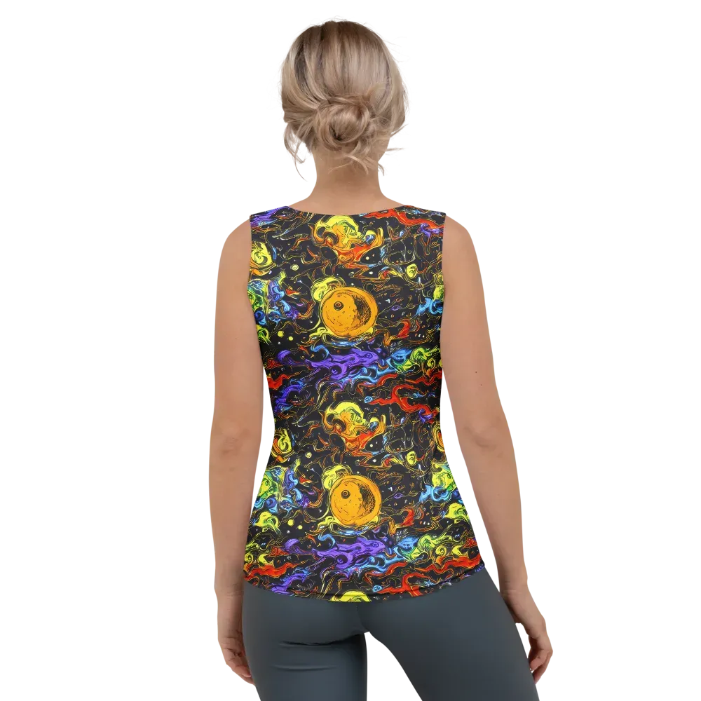 Ultraviolet Ocean on Women's Tank Top — Back