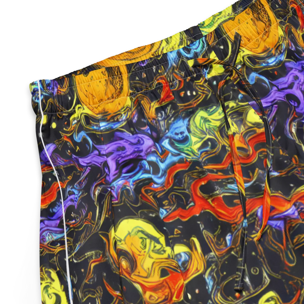 Ultraviolet Ocean on Women's Pajama Shorts — Product details