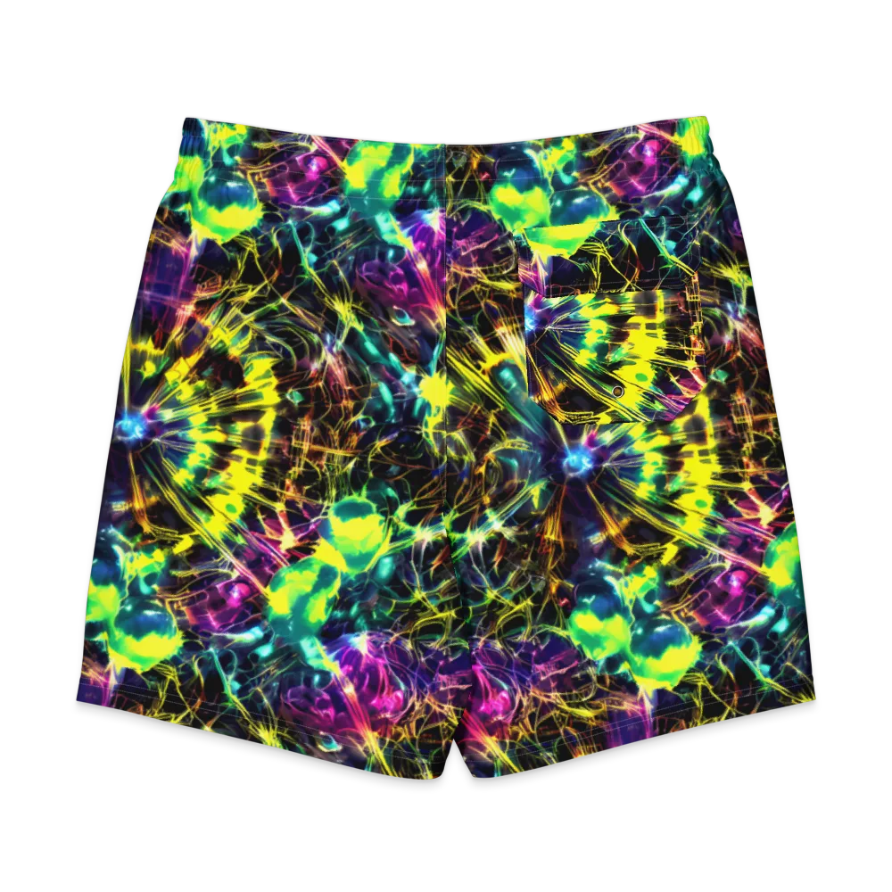 Acid Rainfall on Men's Board Shorts — Back