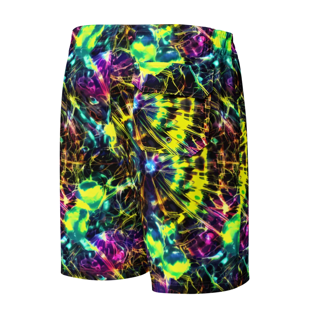 Acid Rainfall on Men's Board Shorts — Back