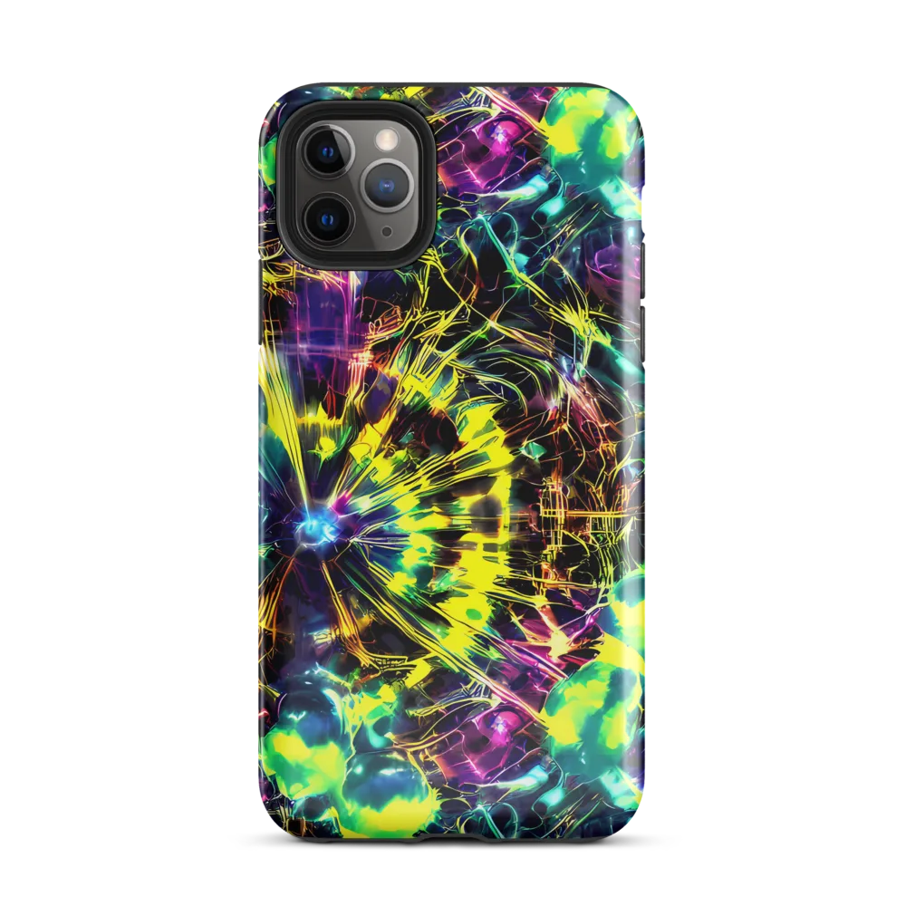 Acid Rainfall on Tough Case for iPhone® — Front
