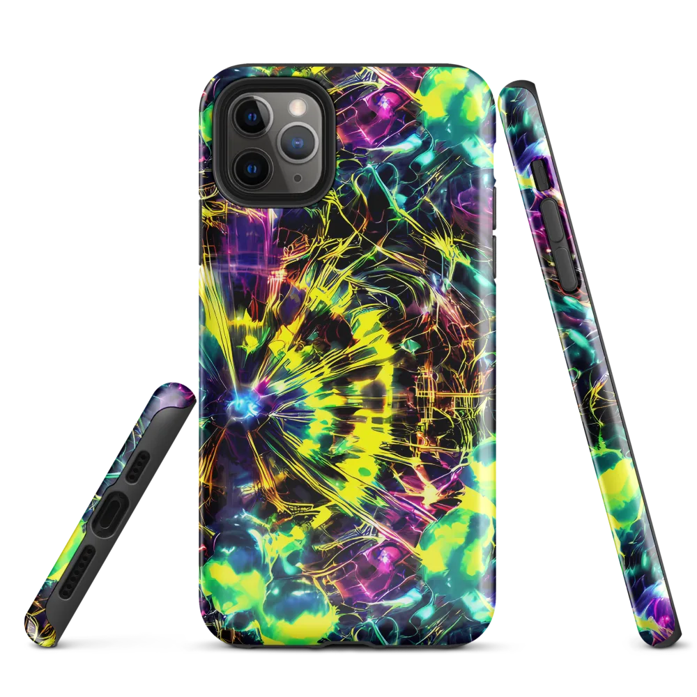 Acid Rainfall on Tough Case for iPhone® — Front