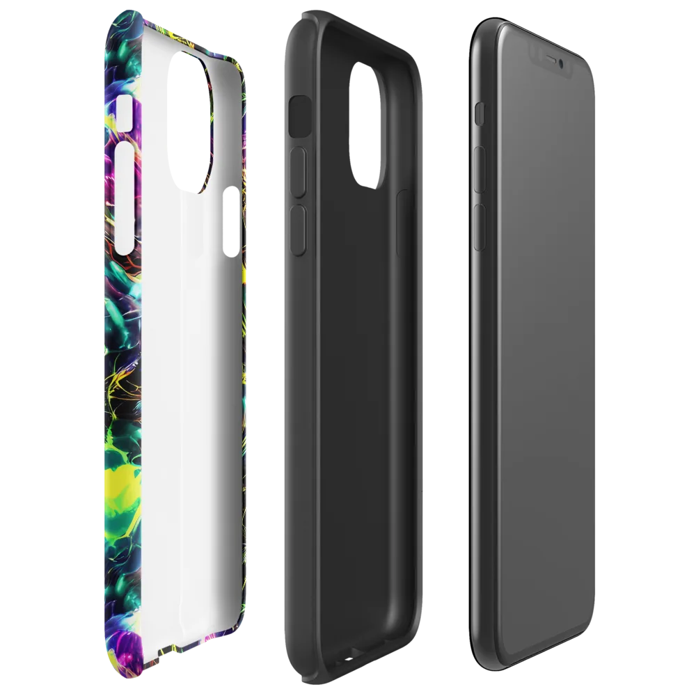 Acid Rainfall on Tough Case for iPhone® — Right