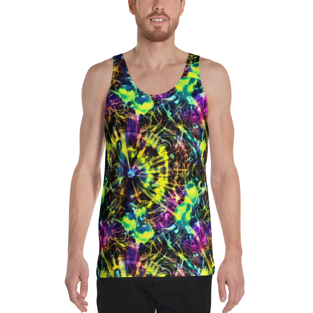 Acid Rainfall on Men's Tank Top — Front