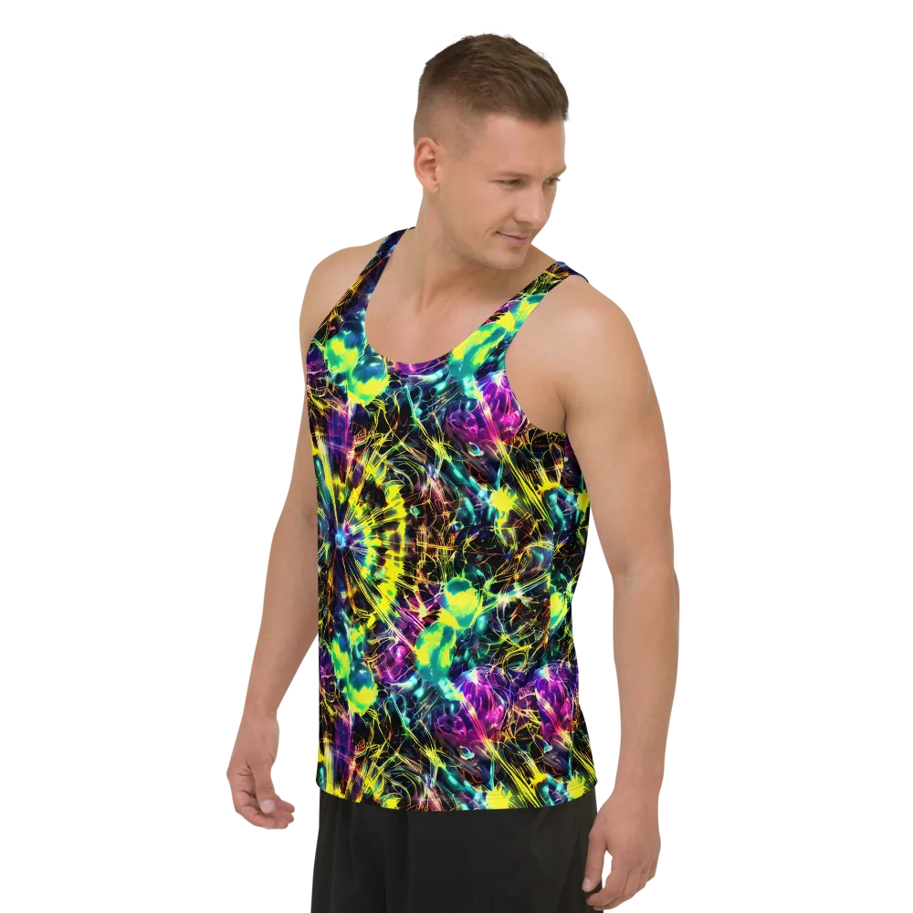 Acid Rainfall on Men's Tank Top — Left Front