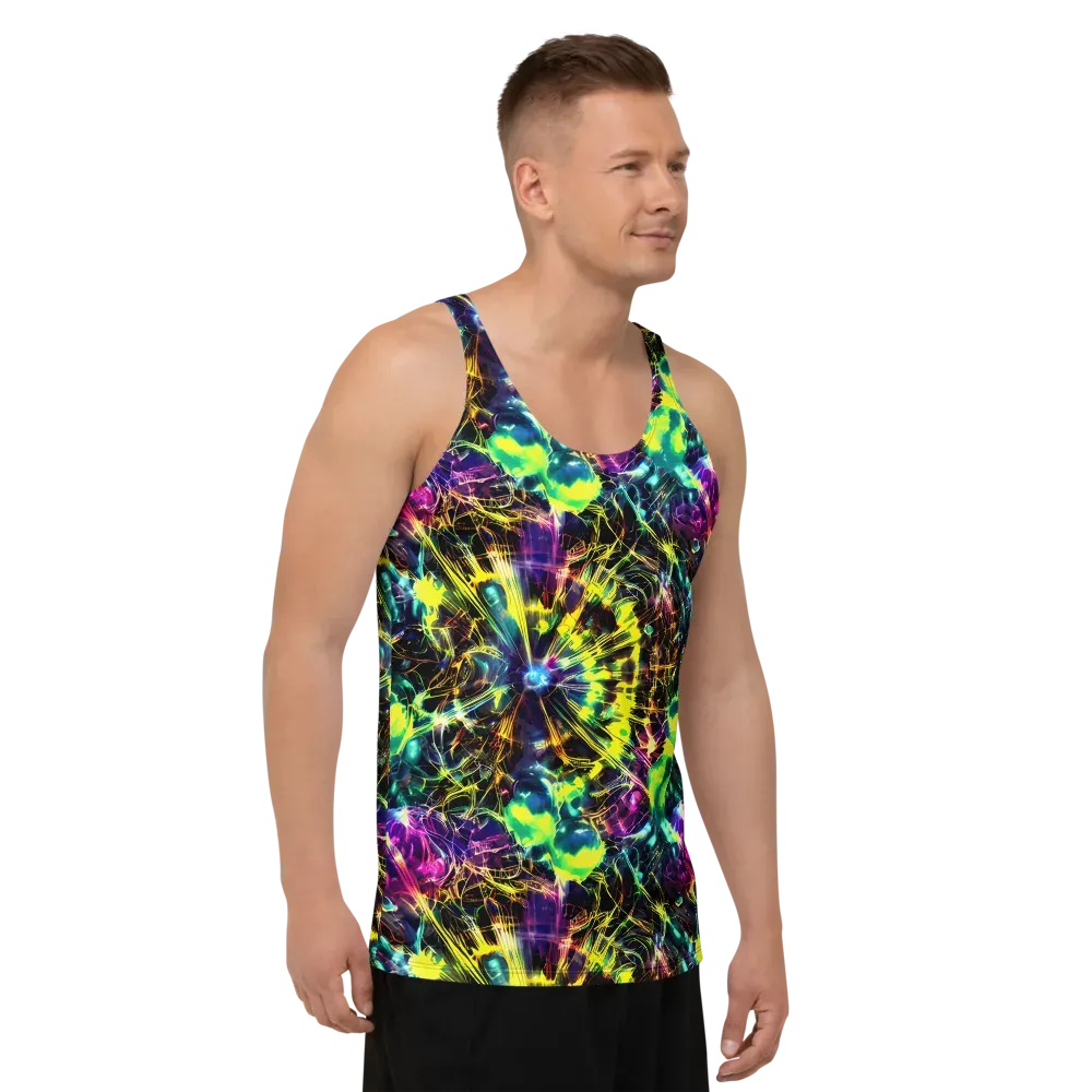 Acid Rainfall on Men's Tank Top — Right Front
