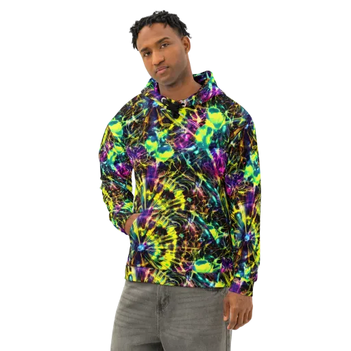 Acid Rainfall on a Cotton Hoodie