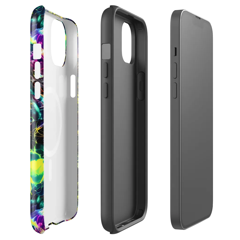 Acid Rainfall on MagSafe Tough Case for iPhone® — Front