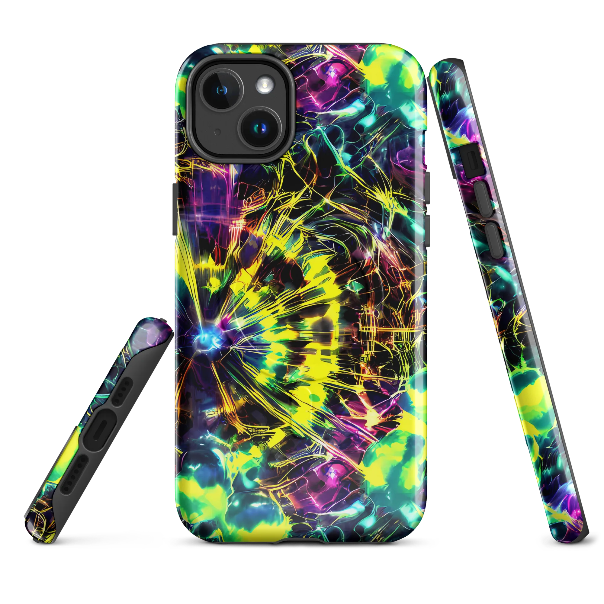 Acid Rainfall on MagSafe Tough Case for iPhone® — Front