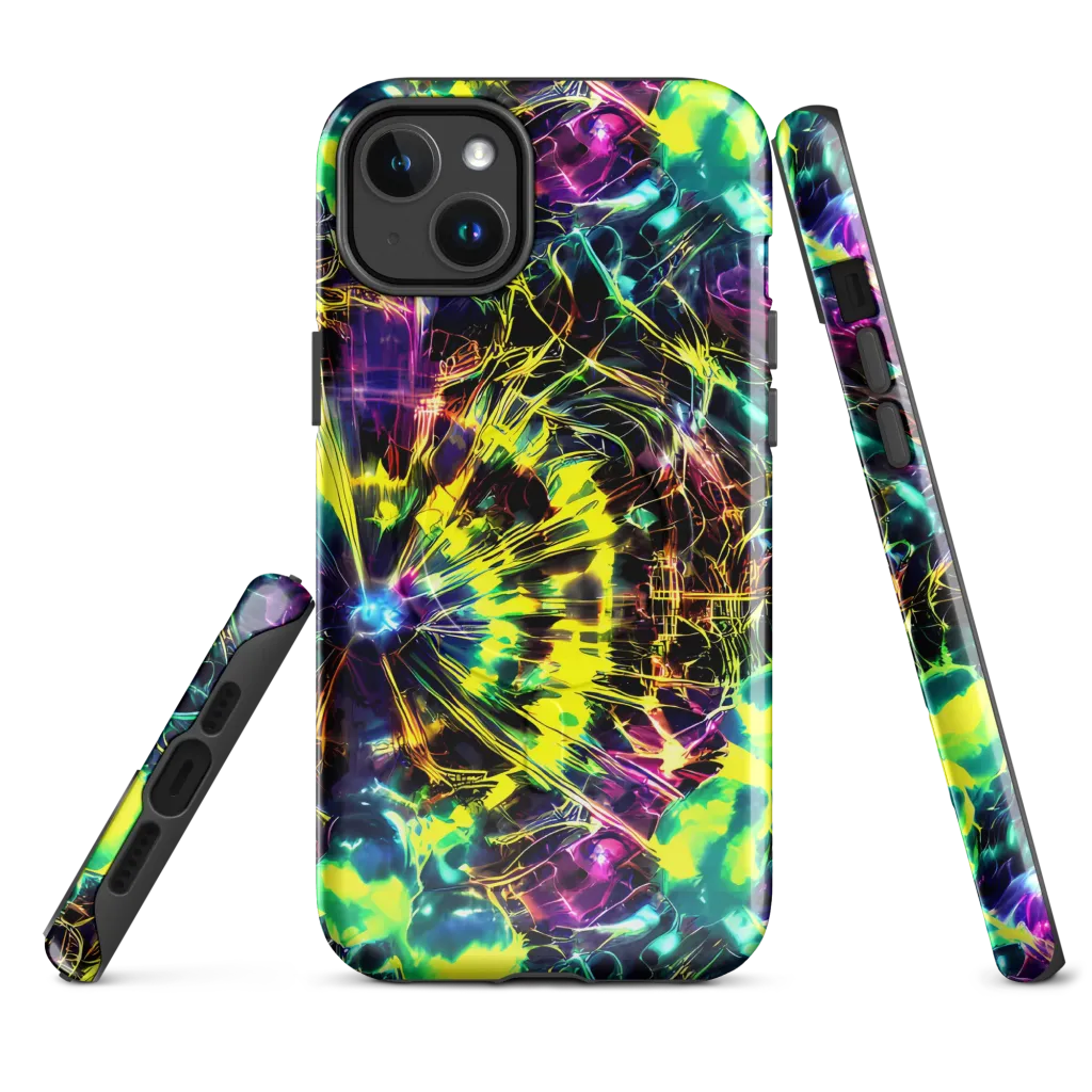 Acid Rainfall on MagSafe Tough Case for iPhone® — Front
