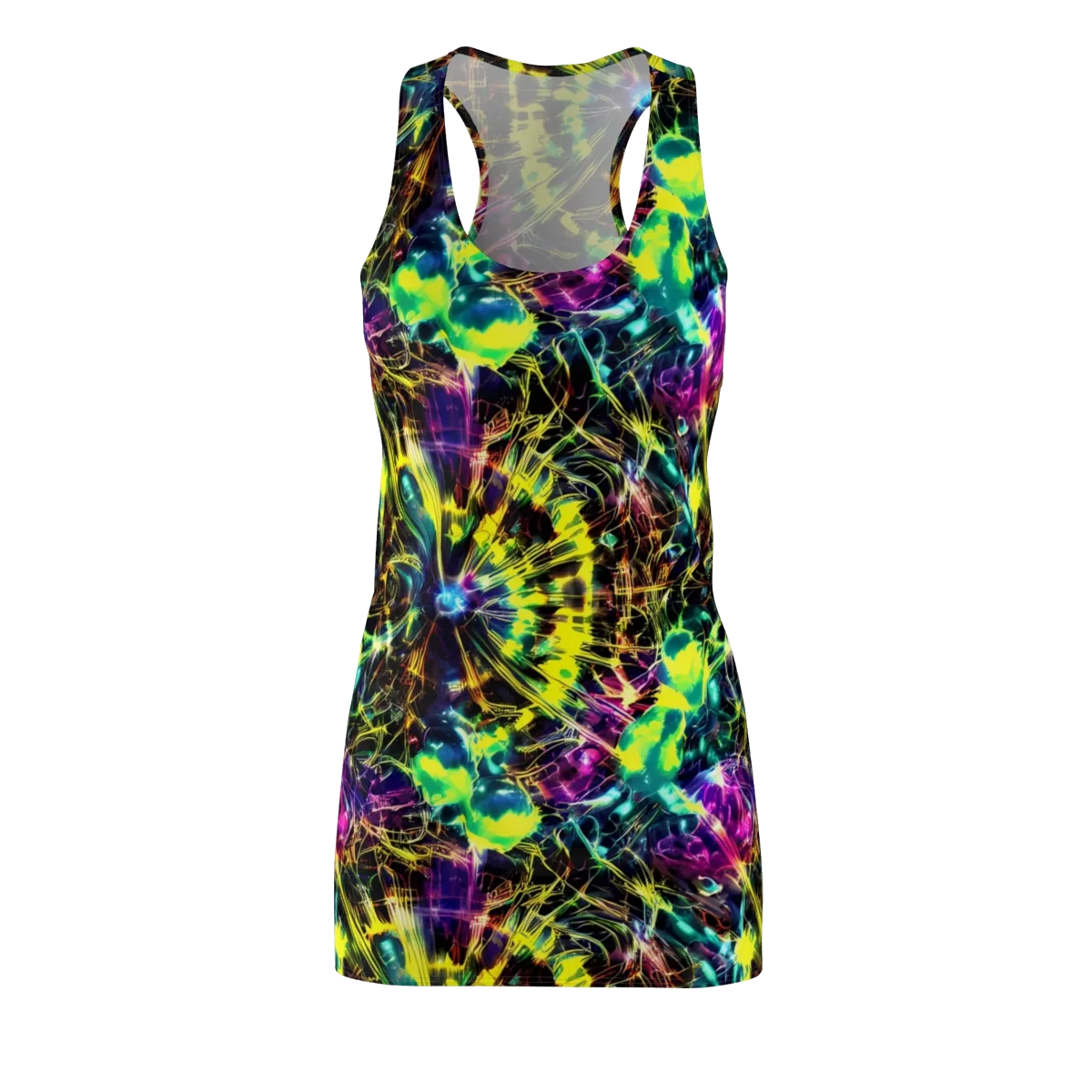 Acid Rainfall on Racerback Dress — Front