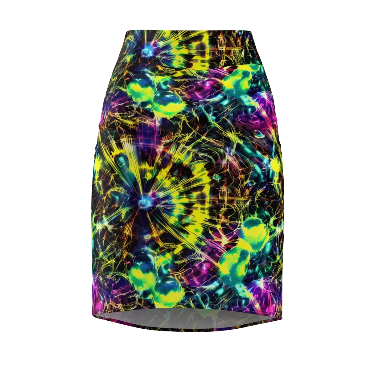 Acid Rainfall on Pencil Skirt — Front