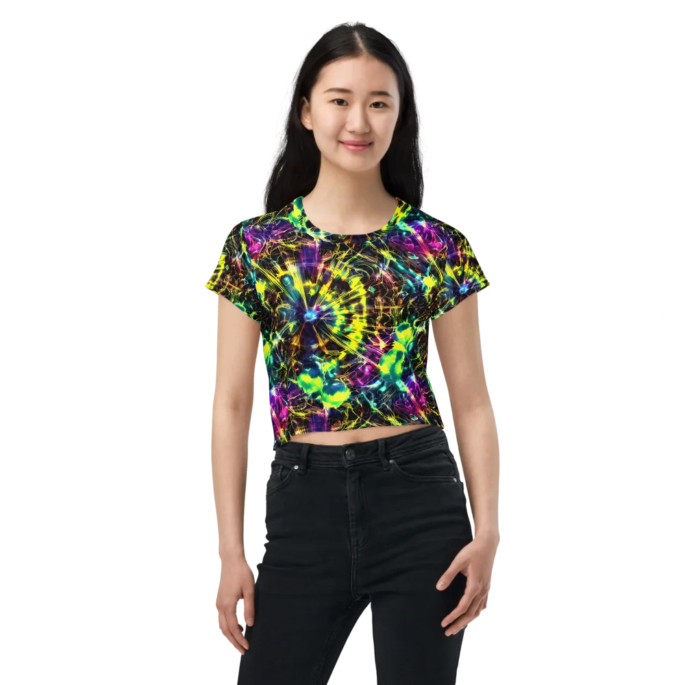 Acid Rainfall on Crop Tee — Front